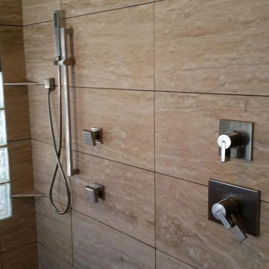 Shower fixture installation for Frozen Pipe Repair in New Philadelphia